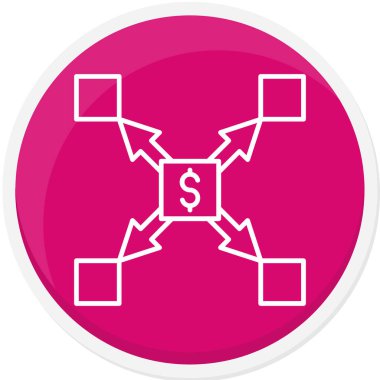 seo modern simgesinin vektör illüstrasyonu