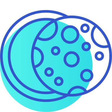 Çizgi film simgesinin vektör çizimi