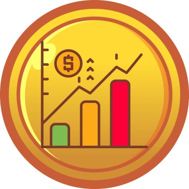 ticari grafik vektör simgesi
