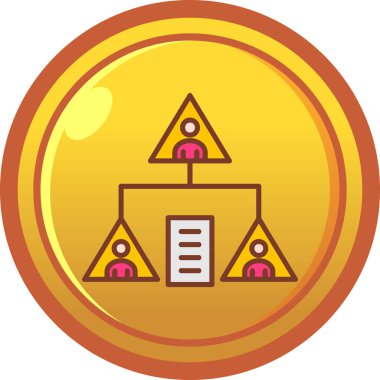 İş adamları. Basit tasarım