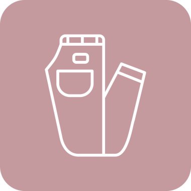 Modern b 'nin vektör illüstrasyonunda çöp kutusu simgesi yok