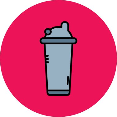 Bir fincanın vektör çizimi