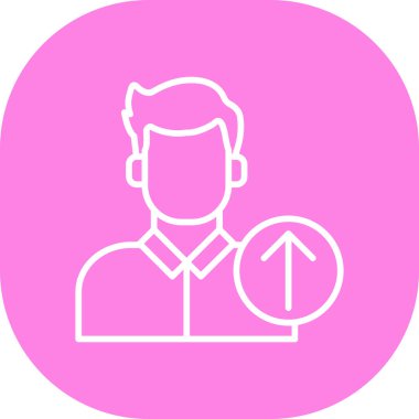 Vektör avatar adam illüstrasyonu