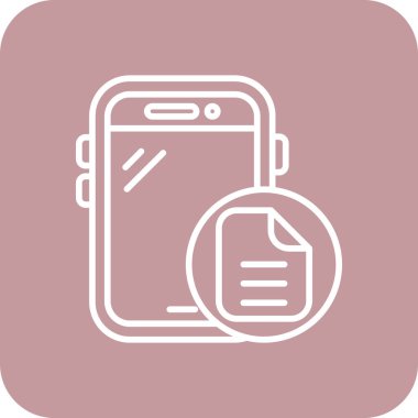 - Telefon. Web simgesi basit illüstrasyon