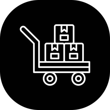 Araç simgesi, vektör illüstrasyonu