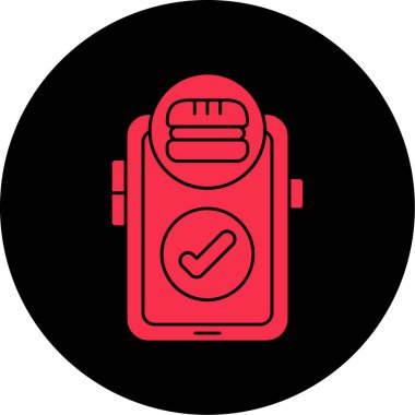 seo modern simgesinin vektör illüstrasyonu