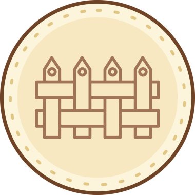 Modern bir simgenin vektör illüstrasyonu