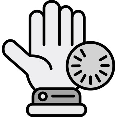 el kaldırma tıbbi simgesi