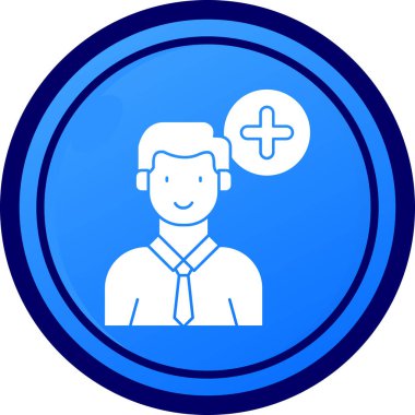 Müşteri hizmeti simgesi, vektör illüstrasyonu