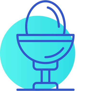 Kase kase ikonu doldurulmuş taslak biçiminde