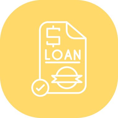 kredi vektör çizgisi rengi