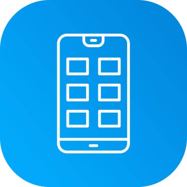 vektör telefon ico, vektör illüstrasyonu