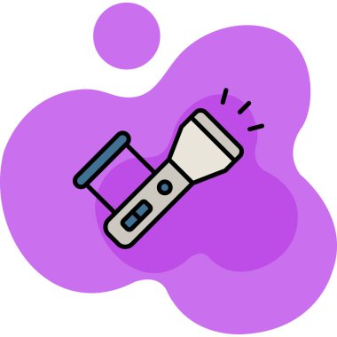 Bir sprey simgesinin vektör illüstrasyonu