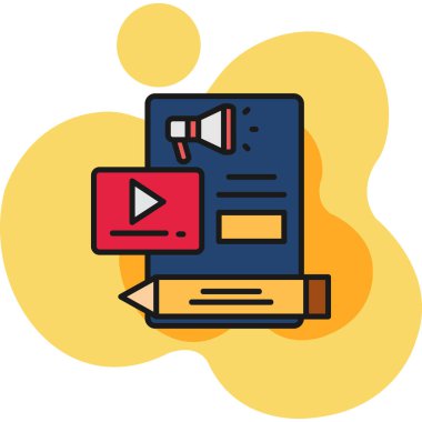 bir belge simgesi vektör illüstrasyon tasarımı içeren dizüstü bilgisayar