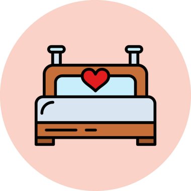 Otel modern vektör simgesi