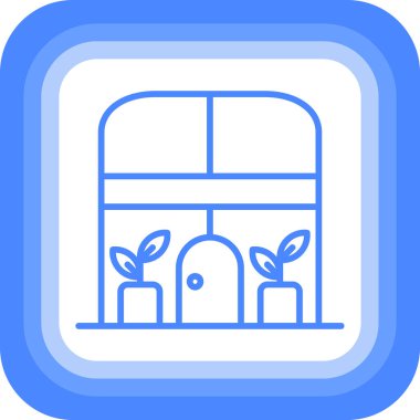 Sera. Web simgesi basit illüstrasyon