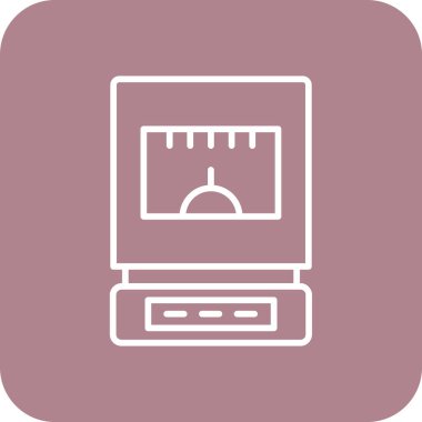 cetvel simgesi çizimi