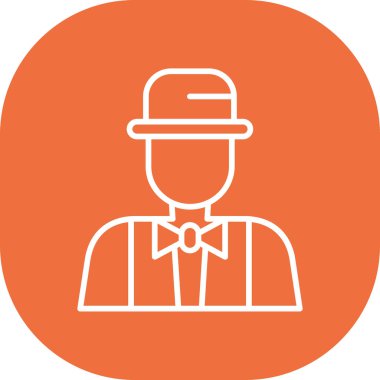 İnsan simgesinin vektör illüstrasyonu