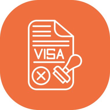 Pasaport simgesi, vektör resimleme