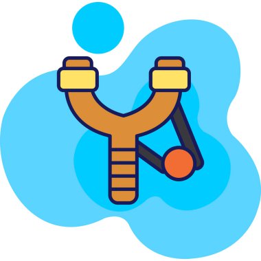 İp. Web simgesi basit illüstrasyon