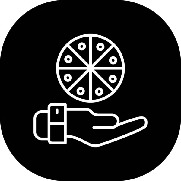 el simgesi, vektör illüstrasyonu basit tasarım