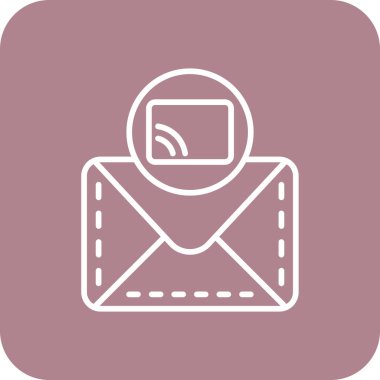 ekran simgesi, vektör illüstrasyonu basit tasarım