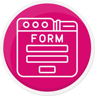 seo modern simgesinin vektör illüstrasyonu