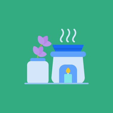 Vektör illüstrasyonu, simge ögesi arkaplanı