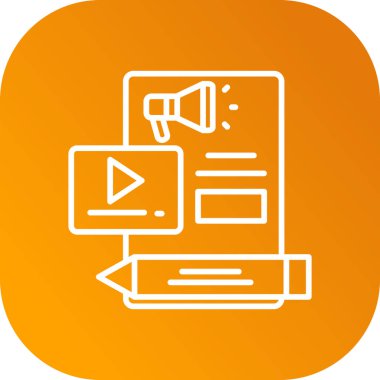 seo modern simgesinin vektör illüstrasyonu