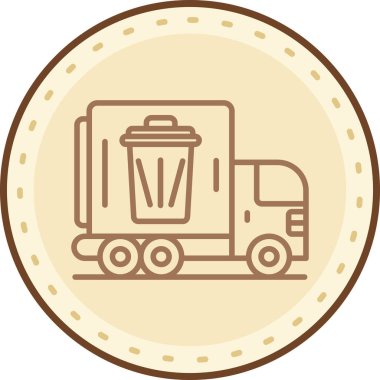 Çöp kutusu. Basit tasarım