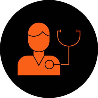 Doktor Simge vektör illüstrasyonu