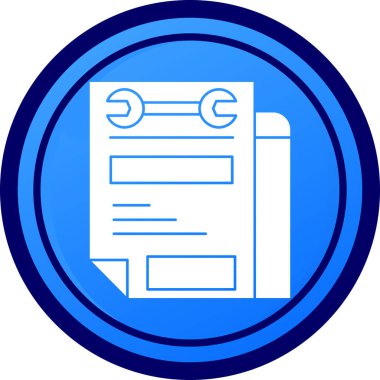 Belgenin vektör illüstrasyonu