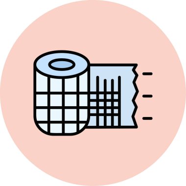 Bir varil simgesinin vektör illüstrasyonu