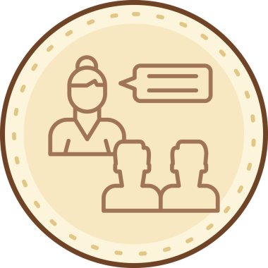 insanlar simge vektör illüstrasyonu