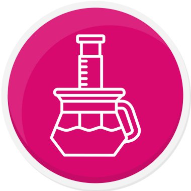 Vektör illüstrasyonu, simge ögesi biçimi