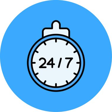 vektör saat resimleme