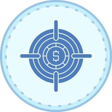 Sikke Simgesi vektör illüstrasyonu