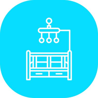 Modern b 'nin vektör illüstrasyonu simge unsurundan yoksun