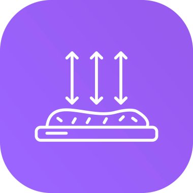 Soyut arka grupta izole edilmiş ekmek simgesi