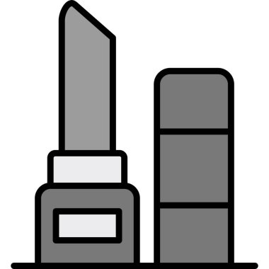 Modern simgenin vektör illüstrasyonu