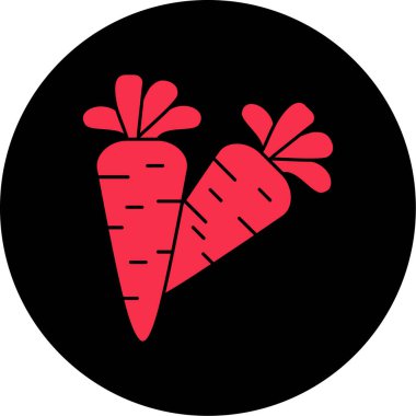 Bir pancar simgesinin vektör illüstrasyonu