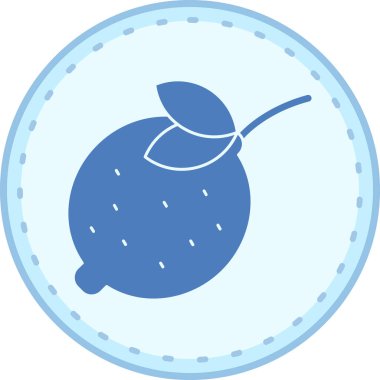 meyve Web simgesi basit illüstrasyon