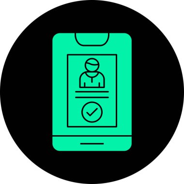 eşsiz çağrı merkezi vektör çizgisi simgesi