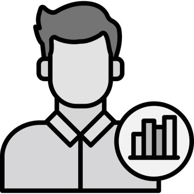 ticari grafik vektör simgesi