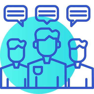 Müşteri servisi. Basit simge