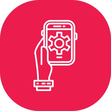 seo modern simgesinin vektör illüstrasyonu