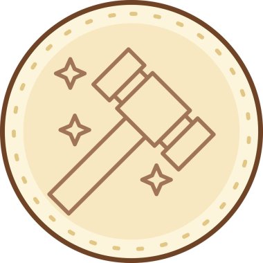 Bilet. Web simgesi basit illüstrasyon