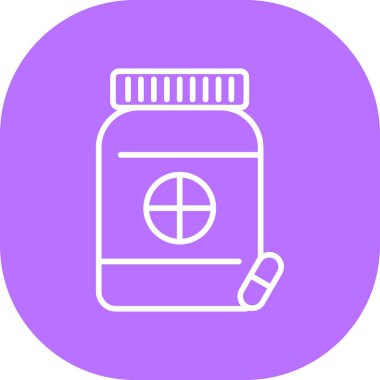 haplar web simgesi vektör illüstrasyonu