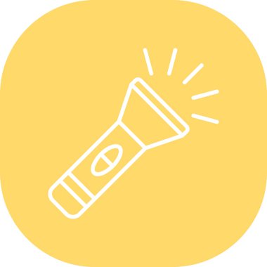 El fenerinin vektör illüstrasyonu, basit simge