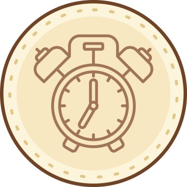 Saatin vektör illüstrasyonu